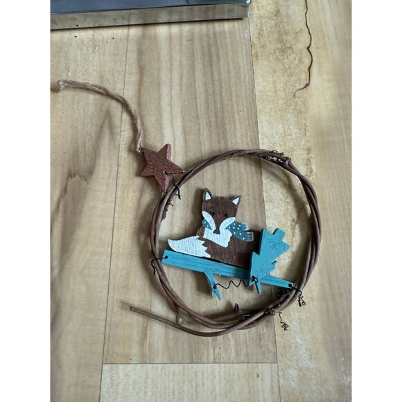 Fox rustic ornament - Picture 1 of 9